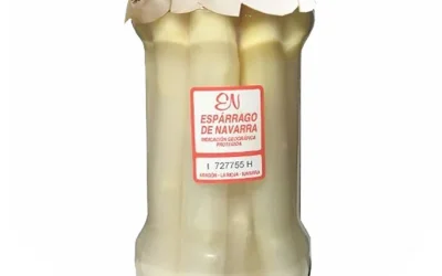 Espárrago 8/12 frutos frasco m-580 denominación de origen de navarra