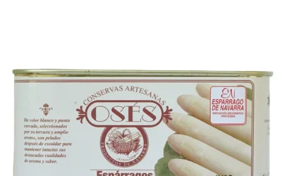 Espárrago 8/12 frutos lata kilo denominación de origen de navarra