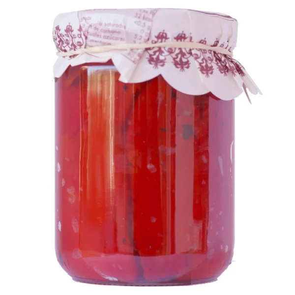 Pimiento del piquillo extra 20-24 frutos frasco 16 ref rojo
