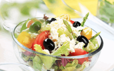 Ensalada griega con espárragos Osés